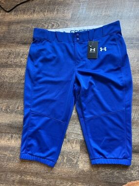 Under Armour Women’s XL Royal Blue loose Softball Pants size XL